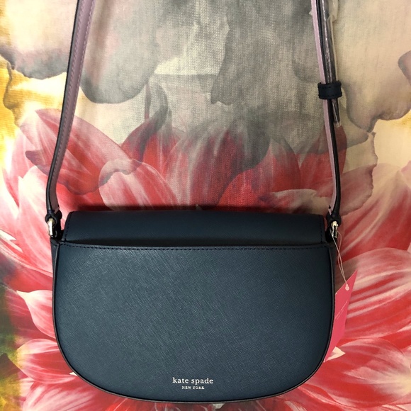 kate spade reiley spade leather embellished bag - Picture 4 of 10